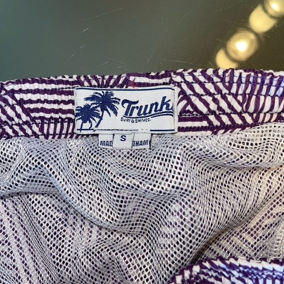 Purple Patterned Bathing Suit - Picture 3 of 3